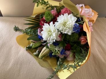 春のお祝い花束｜「フラワーショップたなか」　（新潟県三条市の花キューピット加盟店 花屋）のブログ